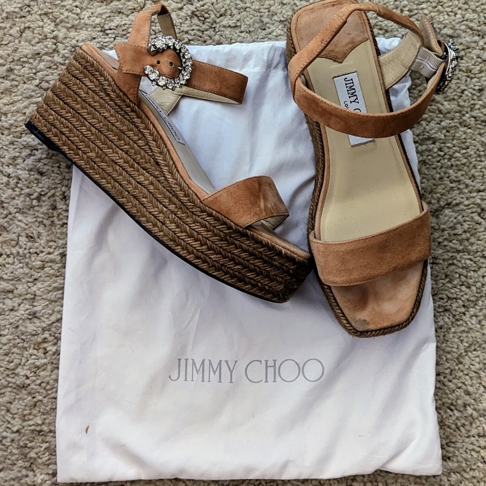 Jimmy Choo Mirabelle platforms 70